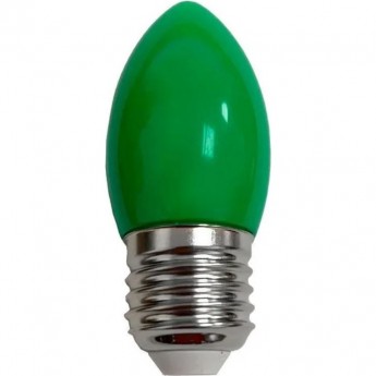 Светодиодная лампа ECOLA CANDLE COLOR C7TG20ELY 2,0W 220V E27 Зеленая Светодиодная лампа ECOLA CANDLE COLOR C7TG20ELY 2,0W 220V E27 Зеленая