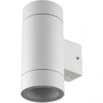 Уличный настенный светильник ECOLA GX53 LED FW53C2ECH белый матовый