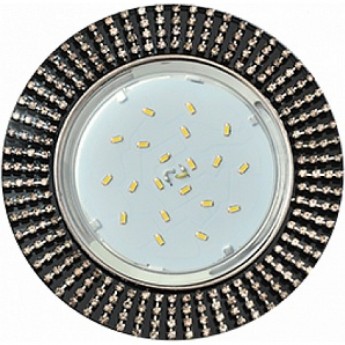 Встраиваемый светильник ECOLA GX53 H4 5364 GLASS FS53RGECB черный хром Встраиваемый светильник ECOLA GX53 H4 5364 GLASS FS53RGECB черный хром